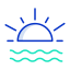 Sunset icon 64x64