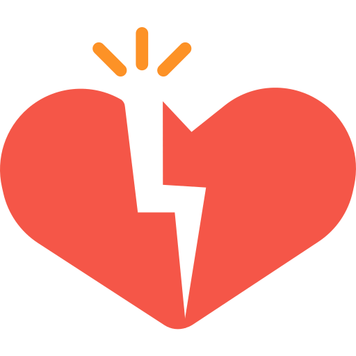 Heartbreak icon
