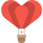 Hot air balloon icon 64x64