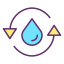 Water cycle icon 64x64