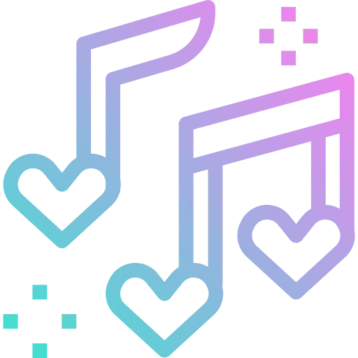 Music notes icon