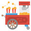 Popcorn cart Ikona 64x64