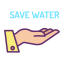 Save water icon 64x64