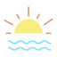Sunset icon 64x64
