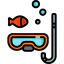Diving mask icon 64x64