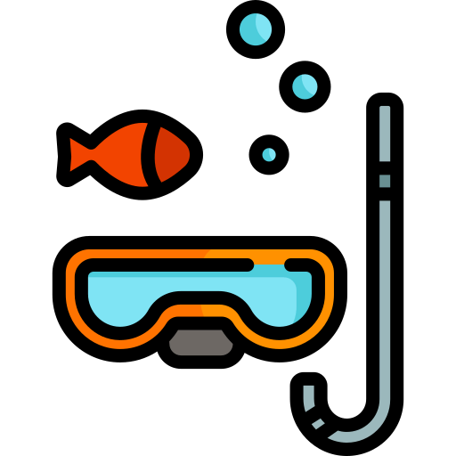 Diving mask icon