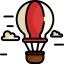 Hot air balloon icon 64x64