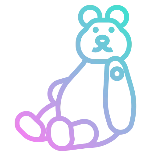 Teddy bear icon