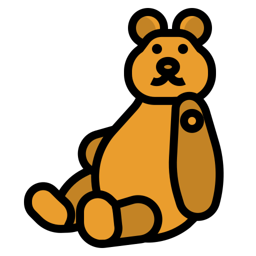 Teddy bear icon