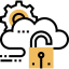 Cloud computing biểu tượng 64x64