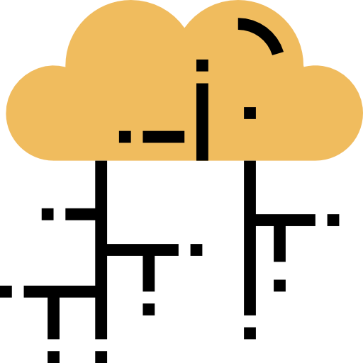 Cloud sharing icon