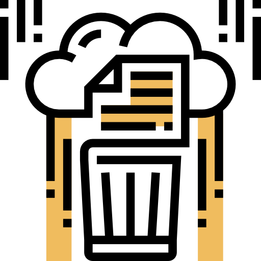 Delete file icon