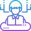 Cloud user ícono 64x64