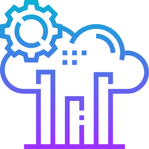 Cloud processing アイコン
