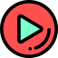 Music player ícono 64x64