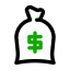Money bag icon 64x64