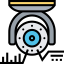 Surveillance camera icon 64x64