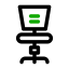 Office chair icon 64x64