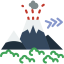 Volcano icon 64x64