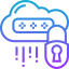 Cloud password icon 64x64