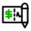 Cheque icon 64x64