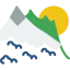 Mountains icon 64x64