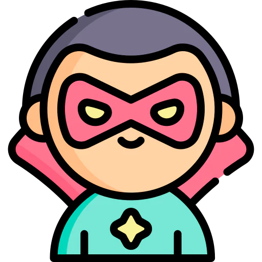 Superhero icon