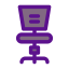 Office chair icon 64x64