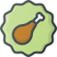 Chicken leg Symbol 64x64