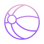 Beach ball icon 64x64