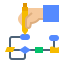 Flowchart icon 64x64