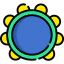 Tambourine icon 64x64
