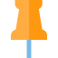Push pin icon 64x64