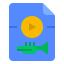 Music file icon 64x64