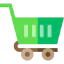 Shopping cart icon 64x64