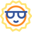 Sun icon 64x64