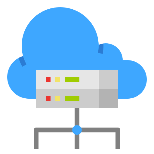 Cloud computing アイコン