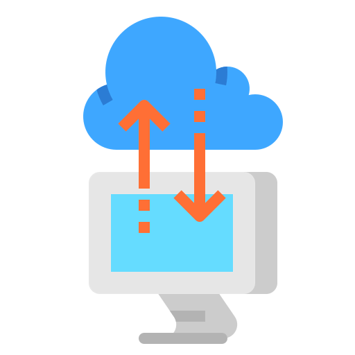 Cloud computing アイコン