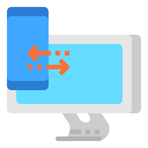 Data synchronization ícone