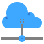 Cloud computing ícono 64x64
