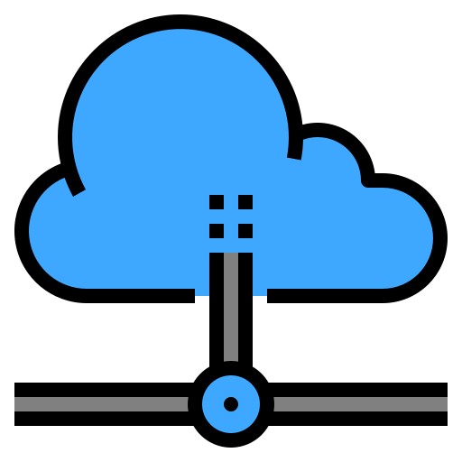 Cloud computing ícono