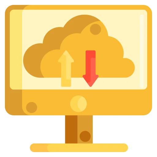 Cloud computing icon