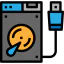 Hard disk icon 64x64