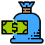 Money bag icon 64x64