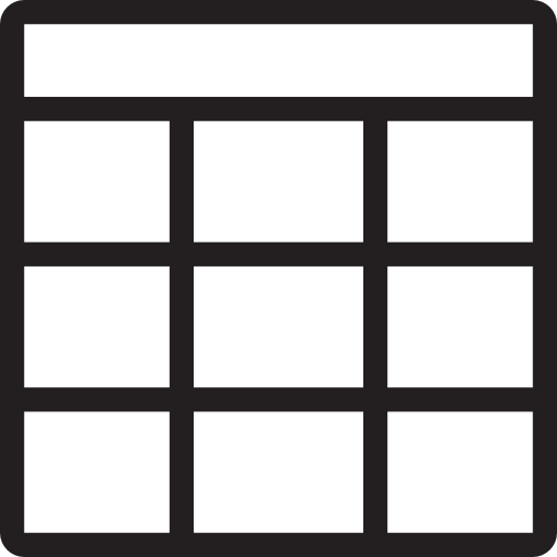 Table icon
