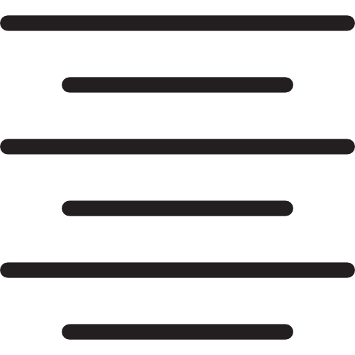 Align center icon