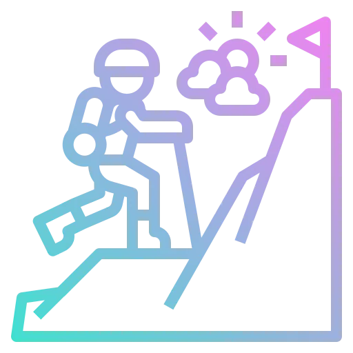 Hiking icon