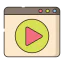 Прямая трансляция иконка 64x64