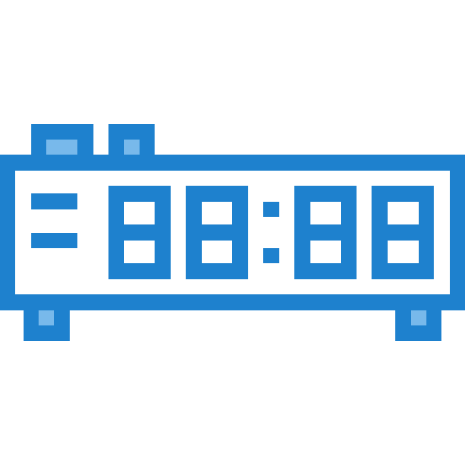 Digital clock icon
