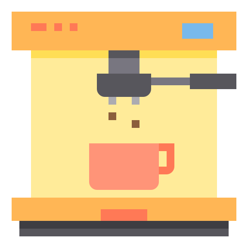 Coffee machine icon